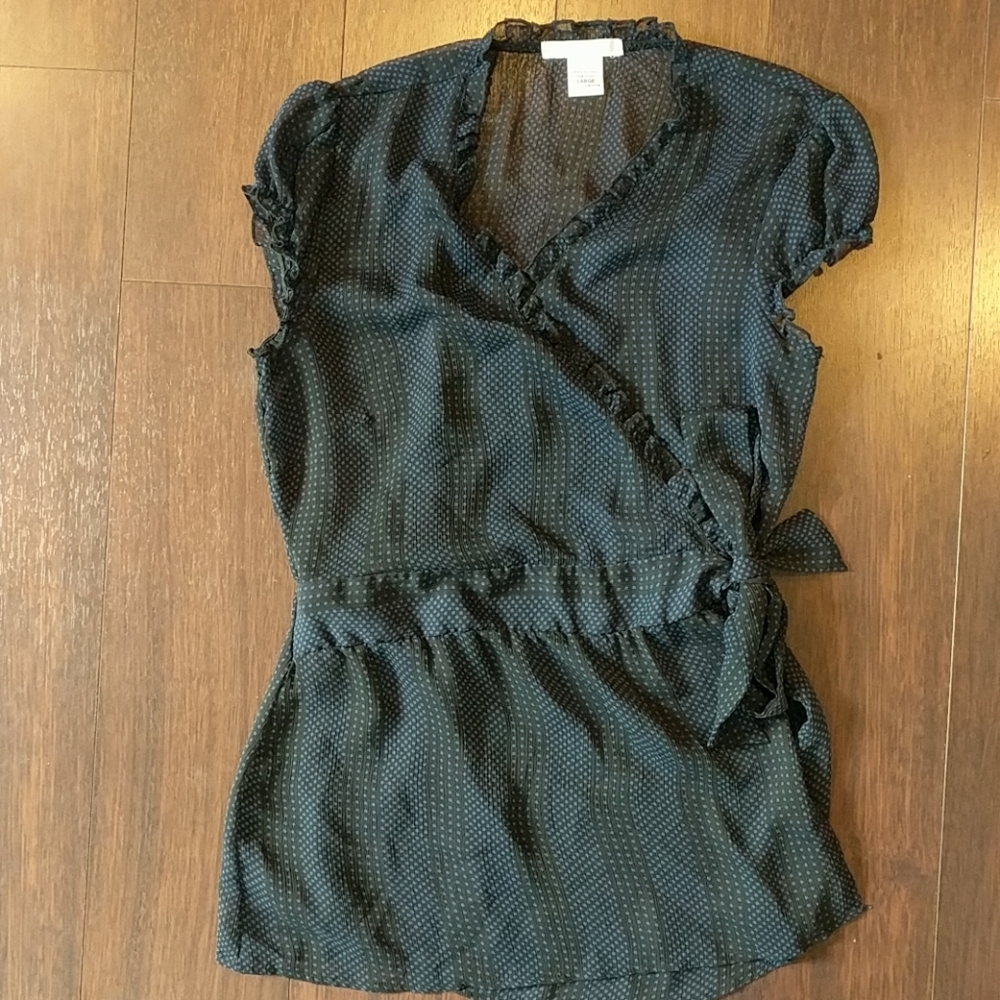 Charlotte Russe sheer blouse